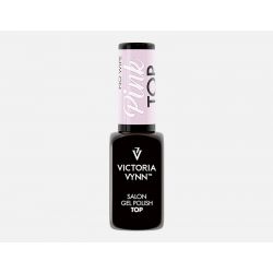 GEL POLISH Top Hybrydowy Pink no wipe 8ml - Victoria Vynn