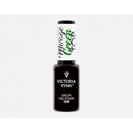 GEL POLISH Top Hybrydowy Green Mirage no wipe 8ml - Victoria Vynn
