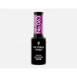 GEL POLISH Lakier hybrydowy No. 063 Violet Shock NEON - Victoria Vynn